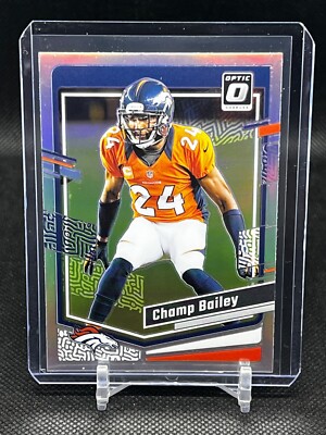 2023 Donruss Optic Football Holo Prizm Champ Bailey #52