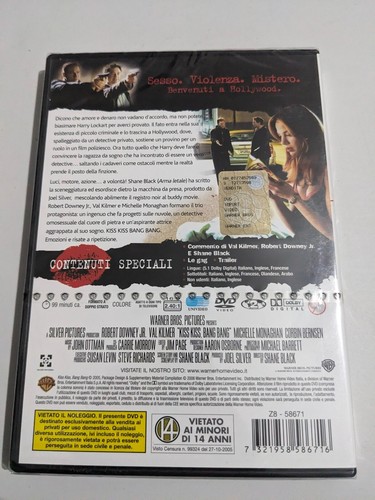 Kiss Kiss Bang Bang (2005) - DVD NUOVO SIGILLATO - Imagen 2 de 2