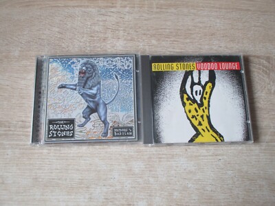 Rolling Stones 2 CD Musik Sammlung Bridges To Babylon + Voodoo Lounge