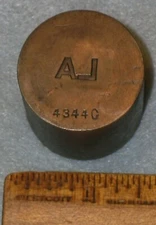 1922 LA NATIONAL GUARD COLLAR PIN Stamping Die US ARMY Louisiana LA * MC Lilley