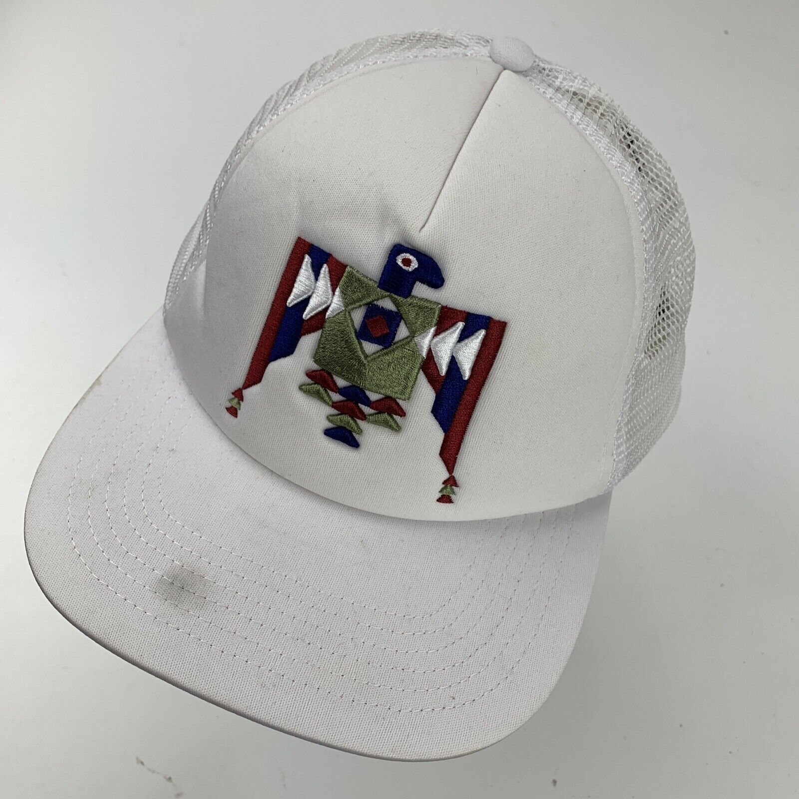 Carbon Elements Native American Bird Trucker Ball… - image 1