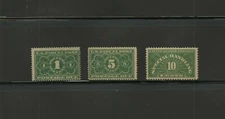 Stamps USA lot of 3 stamps parcel post and special handling unused without gum 
