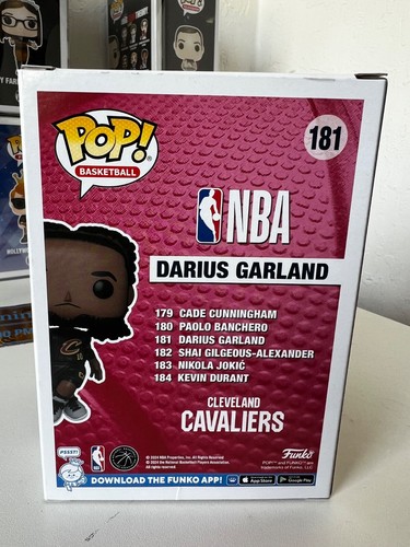 Funko Pop de los Cavs autografiados firmados por Darius Garland de NBA All Star 2025 - Imagen 5 de 11