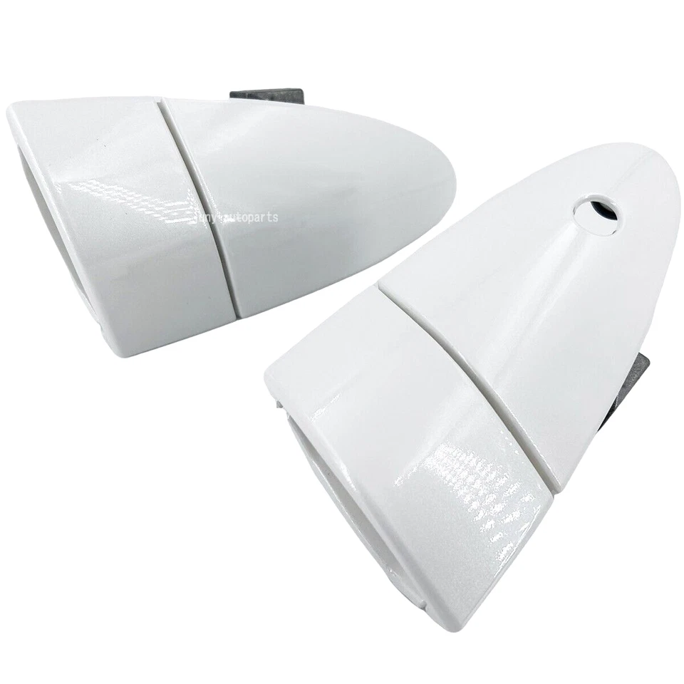 Par de manijas de puerta izquierda y derecha para Honda CRZ CR-Z blancas 2011 2012 2013-2015 Foto 2 de 4