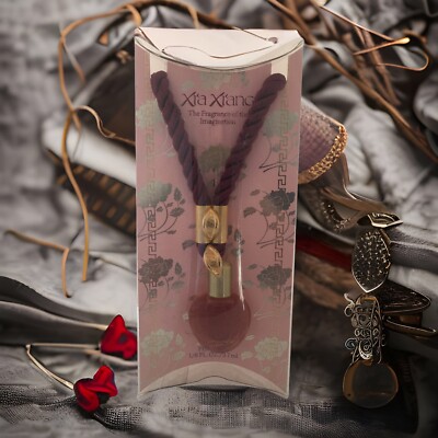 Vintage XI A XI ANG Perfume Necklace by REVLON Mini 1/8oz/3.7ml Pure Parfum VHTF