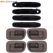 4x Exterior 2x Inside Door Handles Front Rear For Toyota Sienna 3.0L V6 1998-03