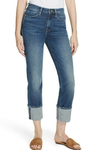 $230 NWT FRAME Sz24 LE HIGH BIG CUFF 