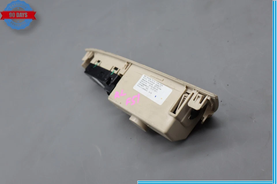 09-15 BMW 740i 750Li 750Li xDrive Door Left Window Sunshade Sun Shade Switch Oem - Image 3 of 4