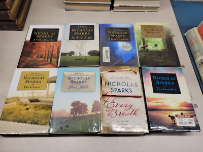 Lot of 5 Nicholas Sparks Large Print Edition Random | eBay