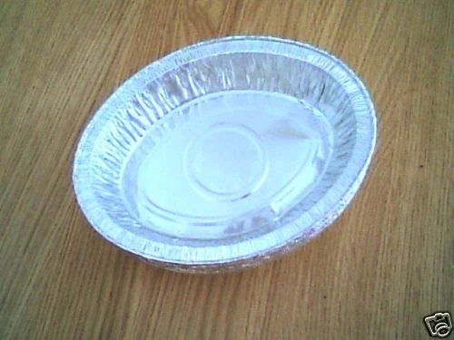 100 x 7¼" Oval Pie Foil Dishes