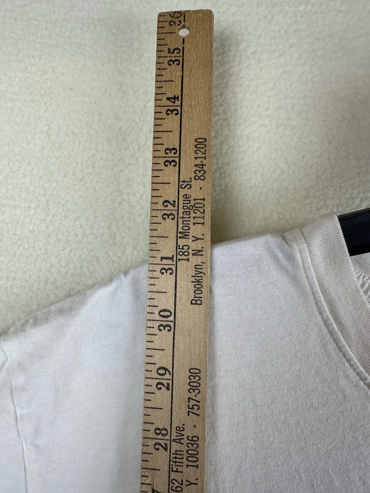 Camiseta Allen Iverson Anillo de Fuego Blanca Para Hombre 2XL Manga Corta Hecha en EE. UU. Foto 4 de 4