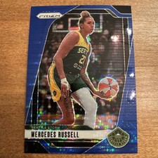 2024 Panini Prizm Mercedes Russell Seattle Storm Blue Pulsar Prizm /199 