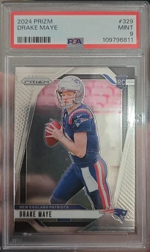 2024 Panini Prizm #329 Drake Maye