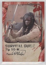 2016 Topps The Walking Dead Survival Box Guide Master A Weapon #SG-W 3c7