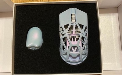 WLmouse Beast X Mini Ice Blue Wireless Gaming Mouse Unused Tested