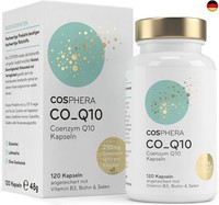 Coenzym Q10 - Hochdosiert Mit 250 Mg Pro Kapsel. 120 Vegane Kapseln Im 4