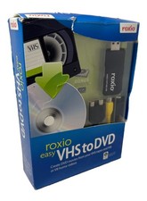 Roxio Easy VHS to DVD - Transfer Video Tape to PC or DVD - Windows 7 Vista XP