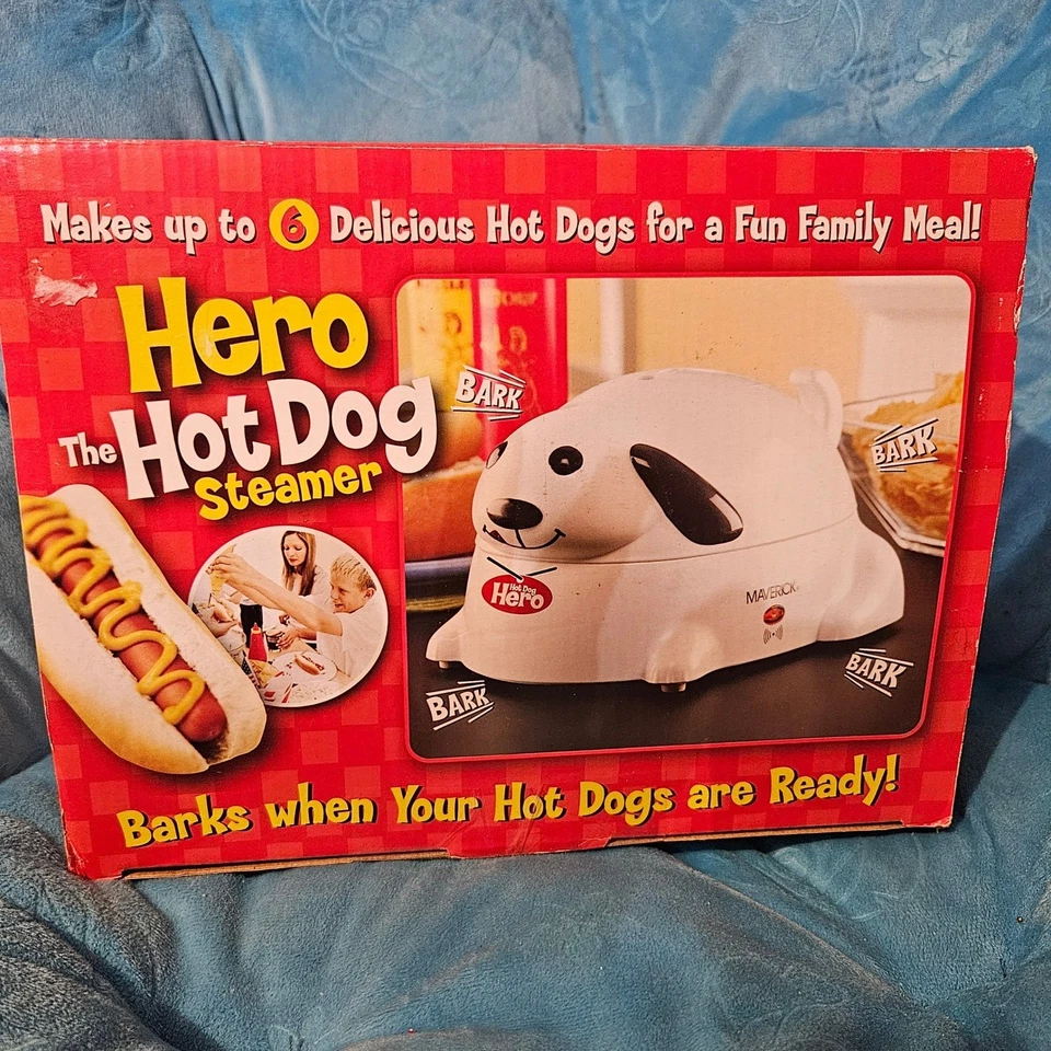 Maverick Hero 热狗蒸笼 狗 小狗吠声 准备就绪 * 已售 * — 第 2/4 张图片