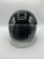 Casco Harley Davidson Jet II Full Face negro con protector facial talla mediana