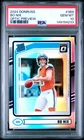 2024 Panini Donruss #369 Bo Nix Optic Preview Prizim PSA 10