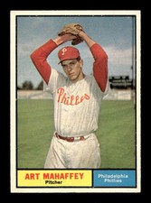 1961 Topps #433 Art Mahaffey Phillies EX-MT *8z