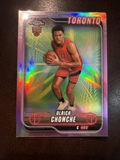 2024-25 Topps Chrome - Ulrich Chomche #191 Pink Refractor (RC)