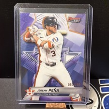 2025 Bowman Best- Jeremy Pena Purple Refractor/250 (SP) #34