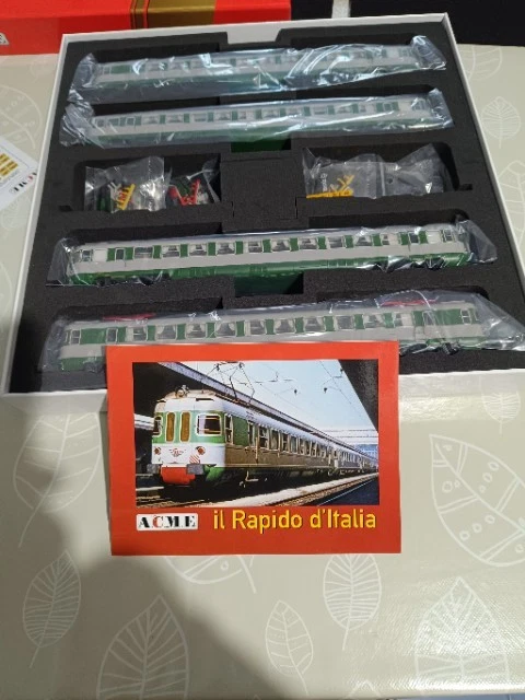 Acme 70035 FS set elettromotrici Ale 601 "Il Rapido d'Italia" Limitata 113/500 - Immagine 2 di 4
