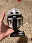 LEGO Star Wars: The Mandalorian Helmet Built and Complete (75328)