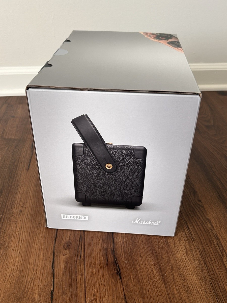 Marshall Kilburn II Portable Black Bluetooth Speaker - (1002634 
