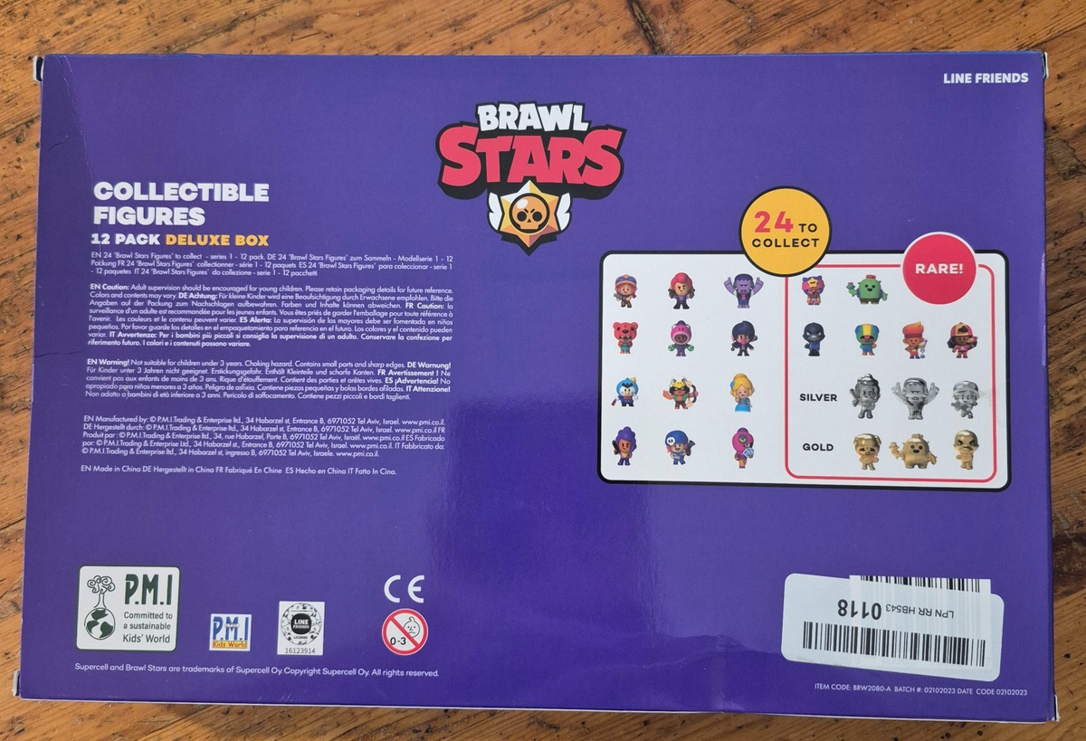 Brawl Stars Deluxe box action figures 12 pack Series 1 (New) | eBay
