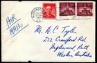 USA Washington - Western Australia Cover 1960 TB Seal on rear