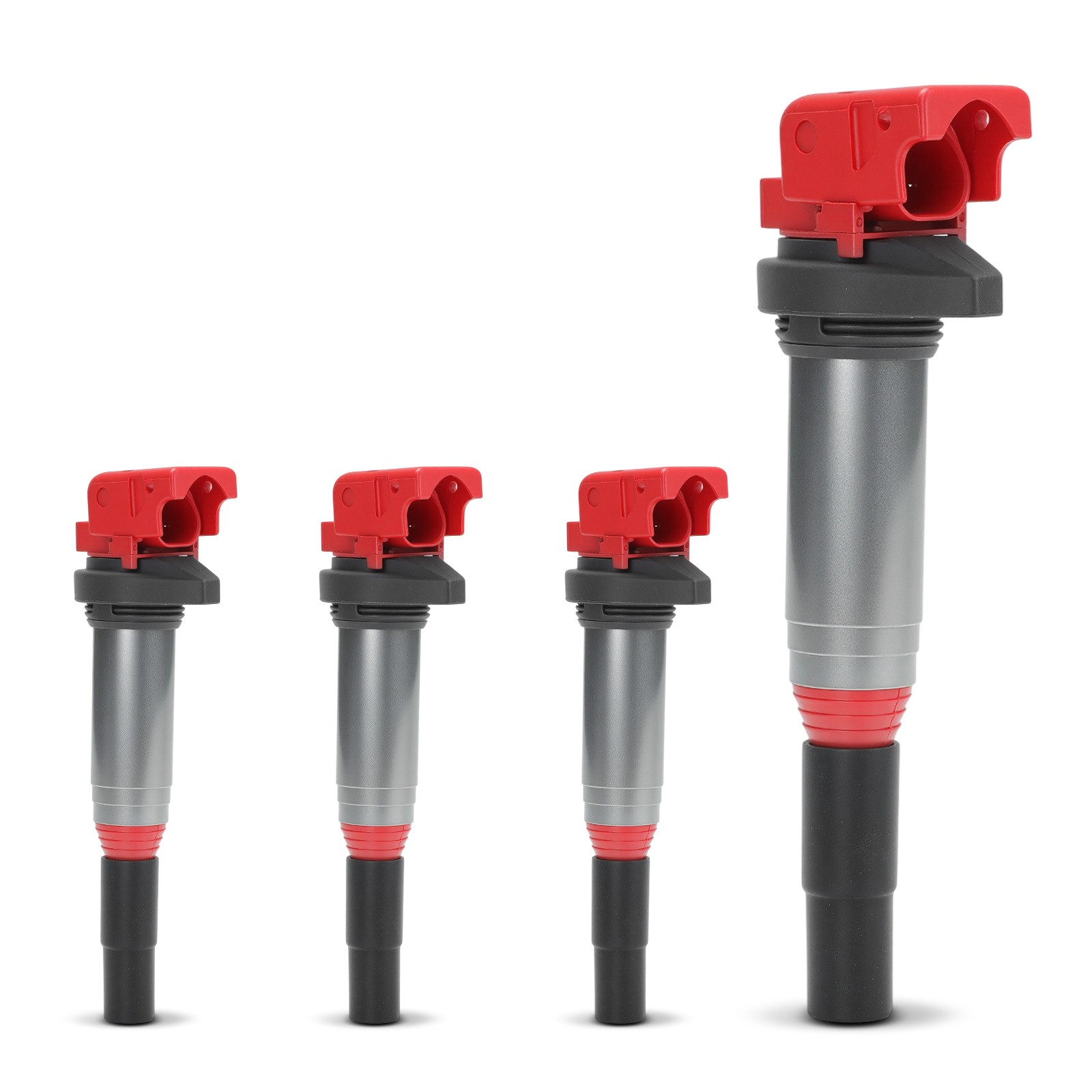 4x Ignition Coil for BMW 320i 328i X5 528i 545i 550i X3 X1 Mini Rolls-Royce Red