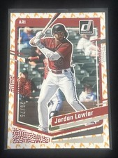 2023 Panini Donruss - Jordan Lawlar #121 On Fire /75 (RC)