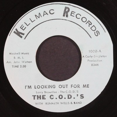 C.O.D.'S: i'm looking out for me KELLMAC 7'' Single 45 RPM
