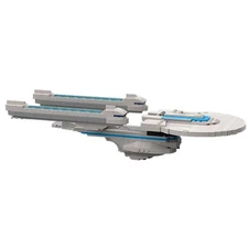 Hot Sale Refit Ship Spaceship Ship Federation Excelsior class Ship 531