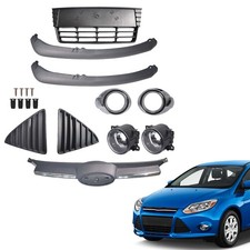 Bumper Grille Assembly Fog Lamp Replacement For 2012 2013 2014 Focus