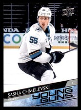 2020-21 Upper Deck #718 Sasha Chmelevski Young Guns RC