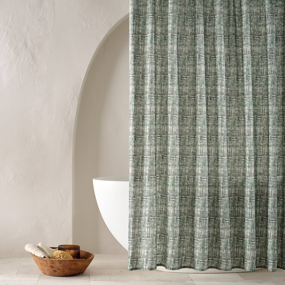 Linen Cool Washed Printed Shower Curtain - Casaluna 2690₽