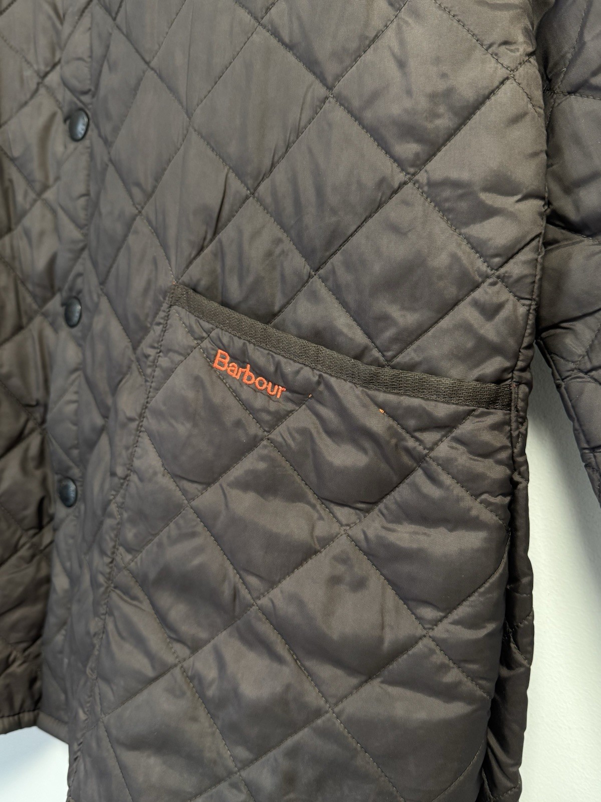 Barbour Liddesdale JKT Jacket Browm Men’s Size M thumbnail 10