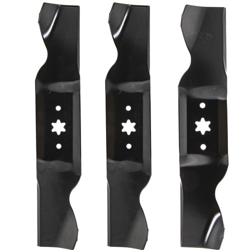 Set Di 3 Lame Per Tagliaerba Cub Cadet MTD 46" Deck | Ricambi 942-0644, 942-0645, 942-0543