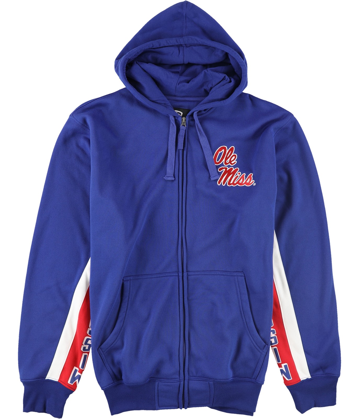 Hands High Mens Ole Miss Hoodie Sweatshirt, Blue, Large