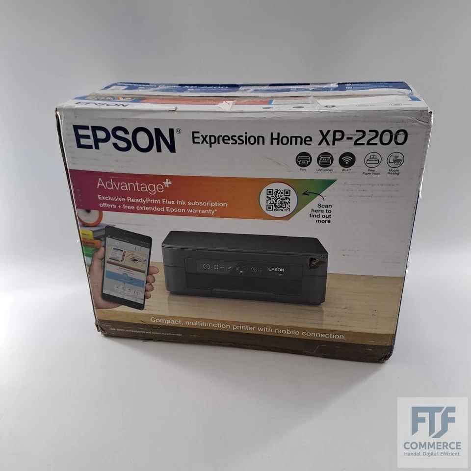 Epson Expression Home XP-2200 3-in-1 Tinten-Multifunktionsgerät Druck, Scan, Kop - Bild 4 von 4