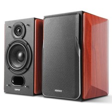 Edifier P17 Passive Bookshelf Speakers Built-in Wall-Mount Bracket - Pair