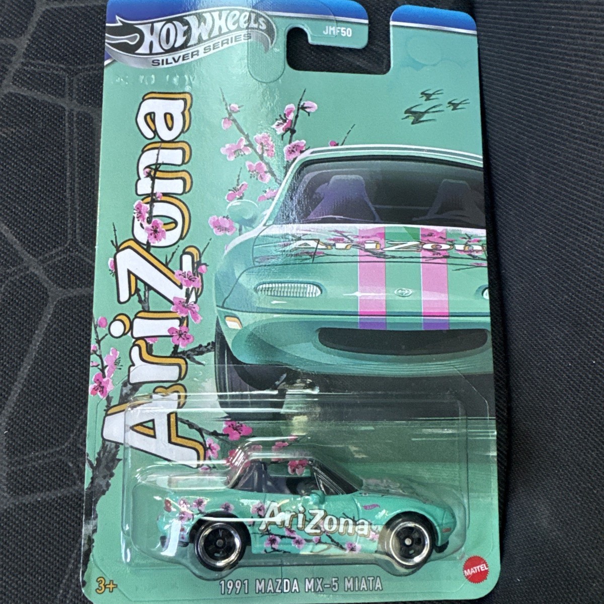 Hot Wheels 1991 Mazda MX-5 Miata Arizona Tea Silver Series 26 | eBay