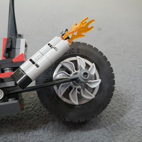 LEGO Teenage Mutant Ninja Turtles Shredder's Dragon Bike Set 79101 Incomplete