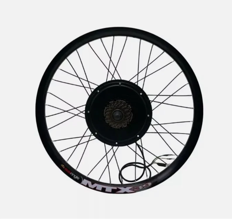 72V 3000W  26'' 27.5'' 29'' MTX39 Rear Motor Wheel Conversion Kit Dropout 135mm - Image 3 of 4