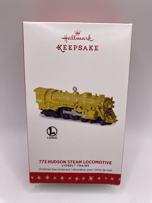 Hallmark 2016 Gold 773 Hudson Steam Locomotive LIONEL® Limited Edition GIFT- NEW