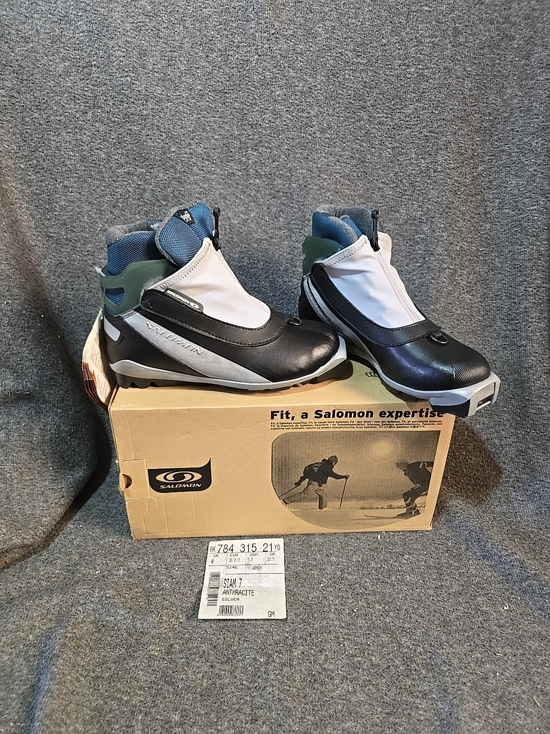 Scarponi da sci di fondo SALOMON SIAM 7 Profil taglia W 5 5 (US)