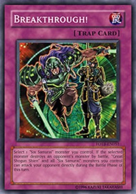 Breakthrough! - FOTB-EN051 - Common - Unlimited Edition NM Yugioh Force of the B